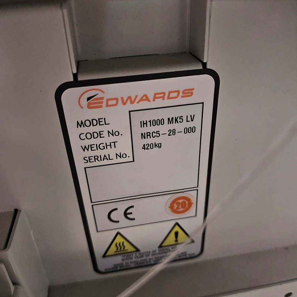 사진 사용됨 EDWARDS iH1000 판매용