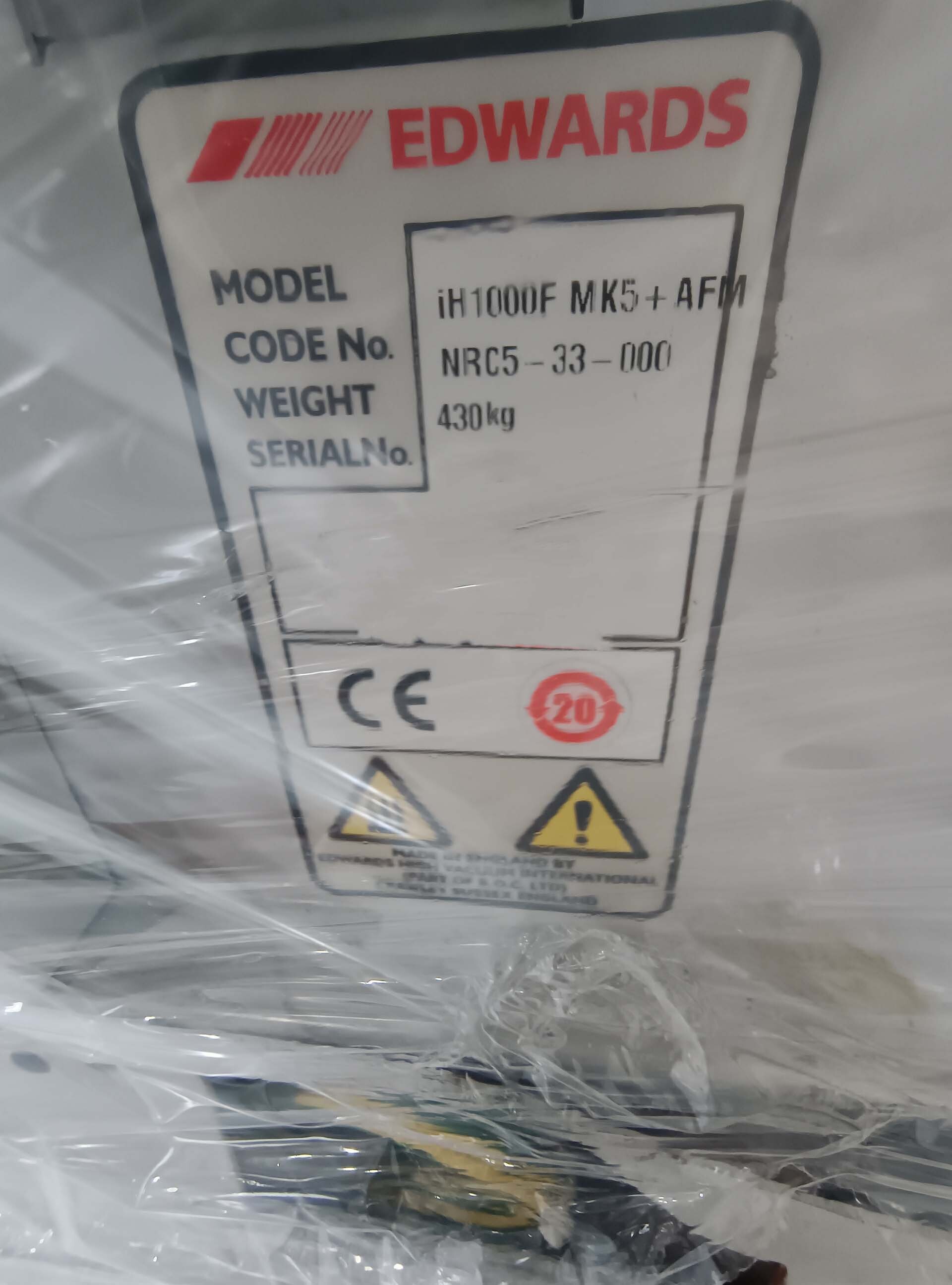 사진 사용됨 EDWARDS iH1000F MK5 AFM 판매용