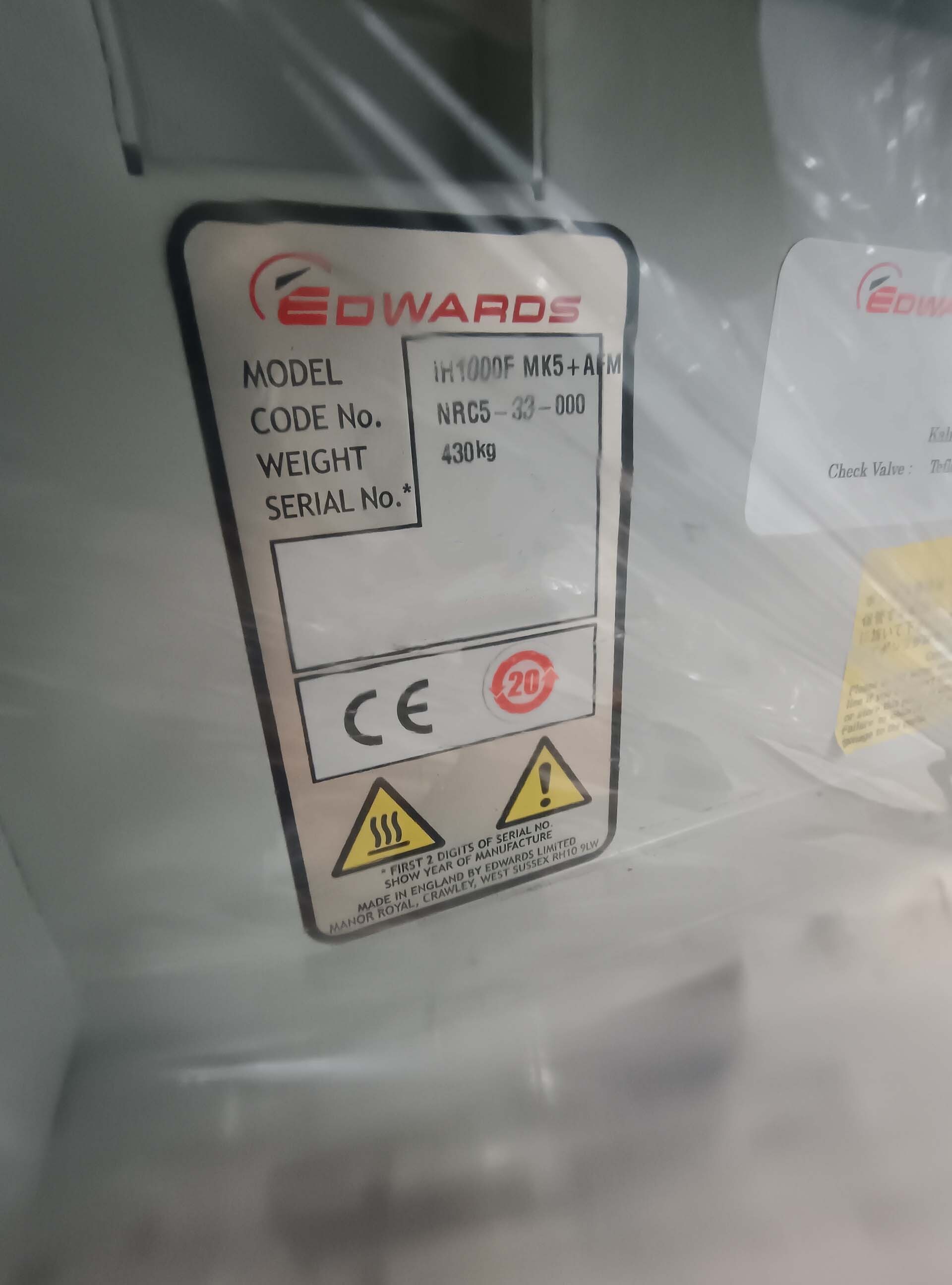 사진 사용됨 EDWARDS iH1000F MK5 AFM 판매용