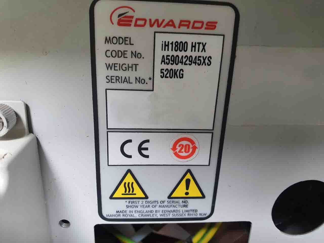 圖為 已使用的 EDWARDS iH1800 HTX 待售