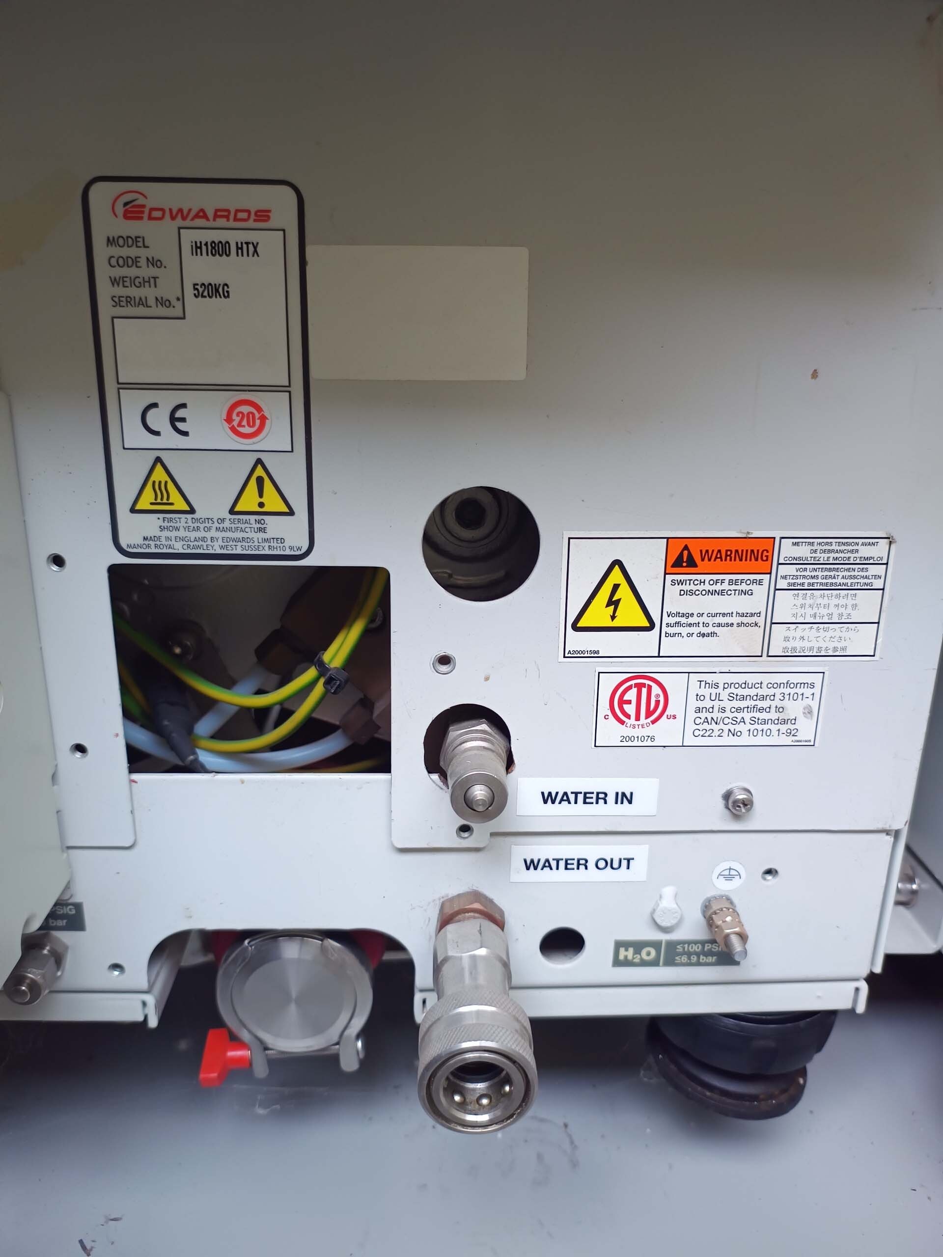 图为 已使用的 EDWARDS iH1800 HTX 待售