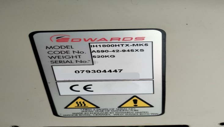 Photo Utilisé EDWARDS iH1800 MK5 À vendre