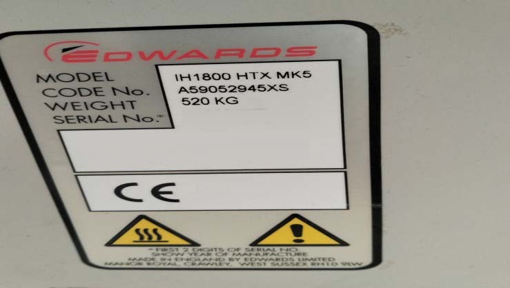 Photo Utilisé EDWARDS iH1800 MK5 À vendre