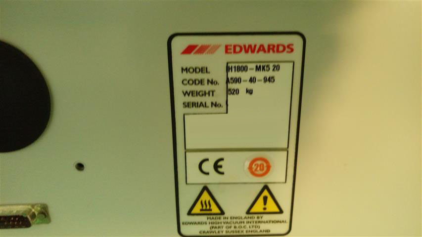 フォト（写真） 使用される EDWARDS iH1800 販売のために