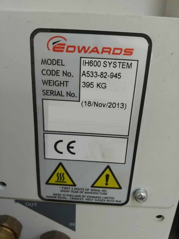 圖為 已使用的 EDWARDS iH600 待售