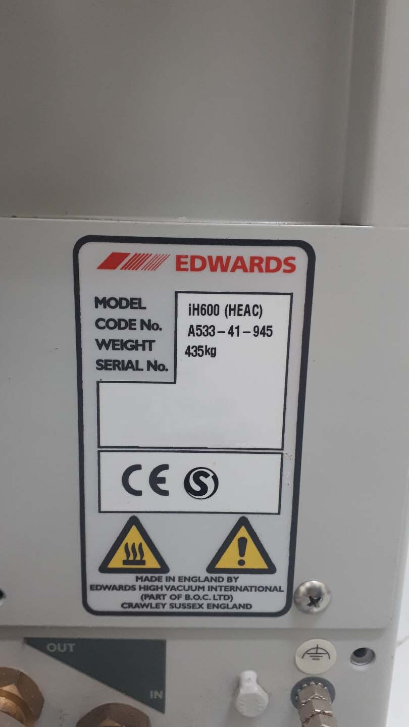 图为 已使用的 EDWARDS iH600 待售