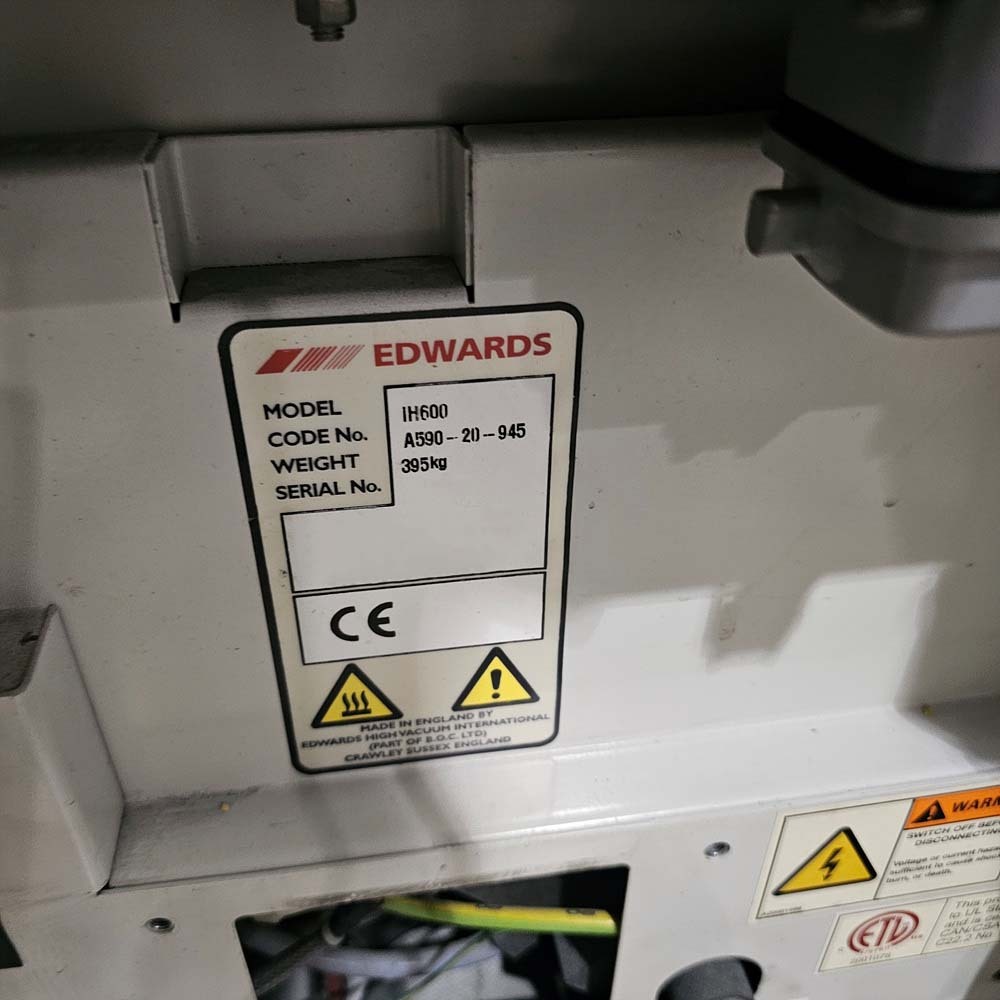 Photo Used EDWARDS iH600 For Sale