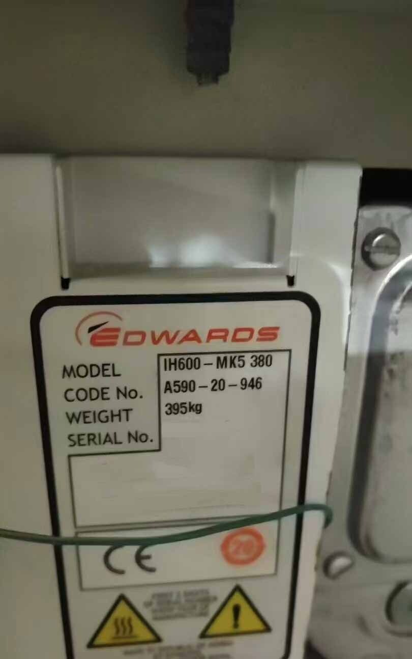 图为 已使用的 EDWARDS iH600 MK5 380 待售