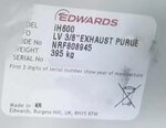 Photo Used EDWARDS iH600 For Sale