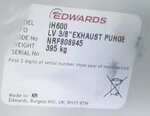 Photo Used EDWARDS iH600 For Sale