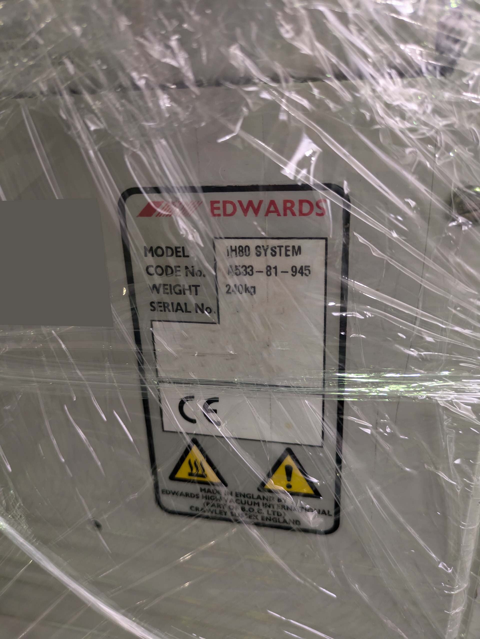 사진 사용됨 EDWARDS iH80 판매용
