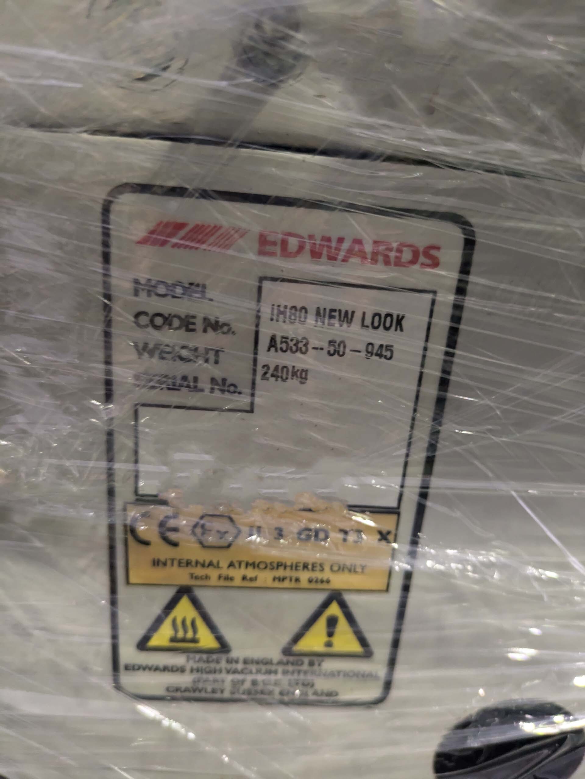 사진 사용됨 EDWARDS iH80 판매용
