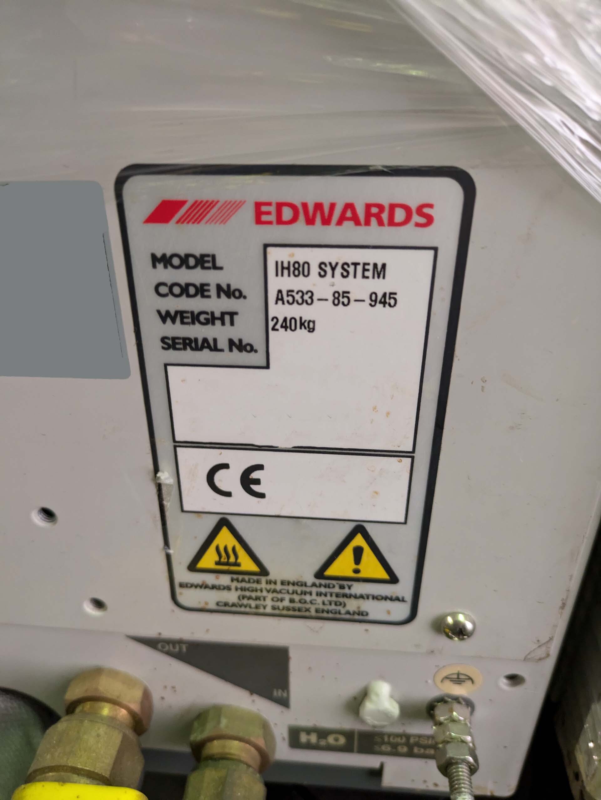 사진 사용됨 EDWARDS iH80 판매용