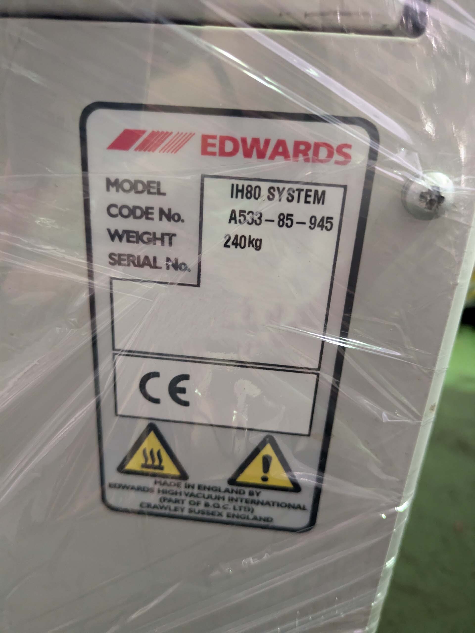 사진 사용됨 EDWARDS iH80 판매용