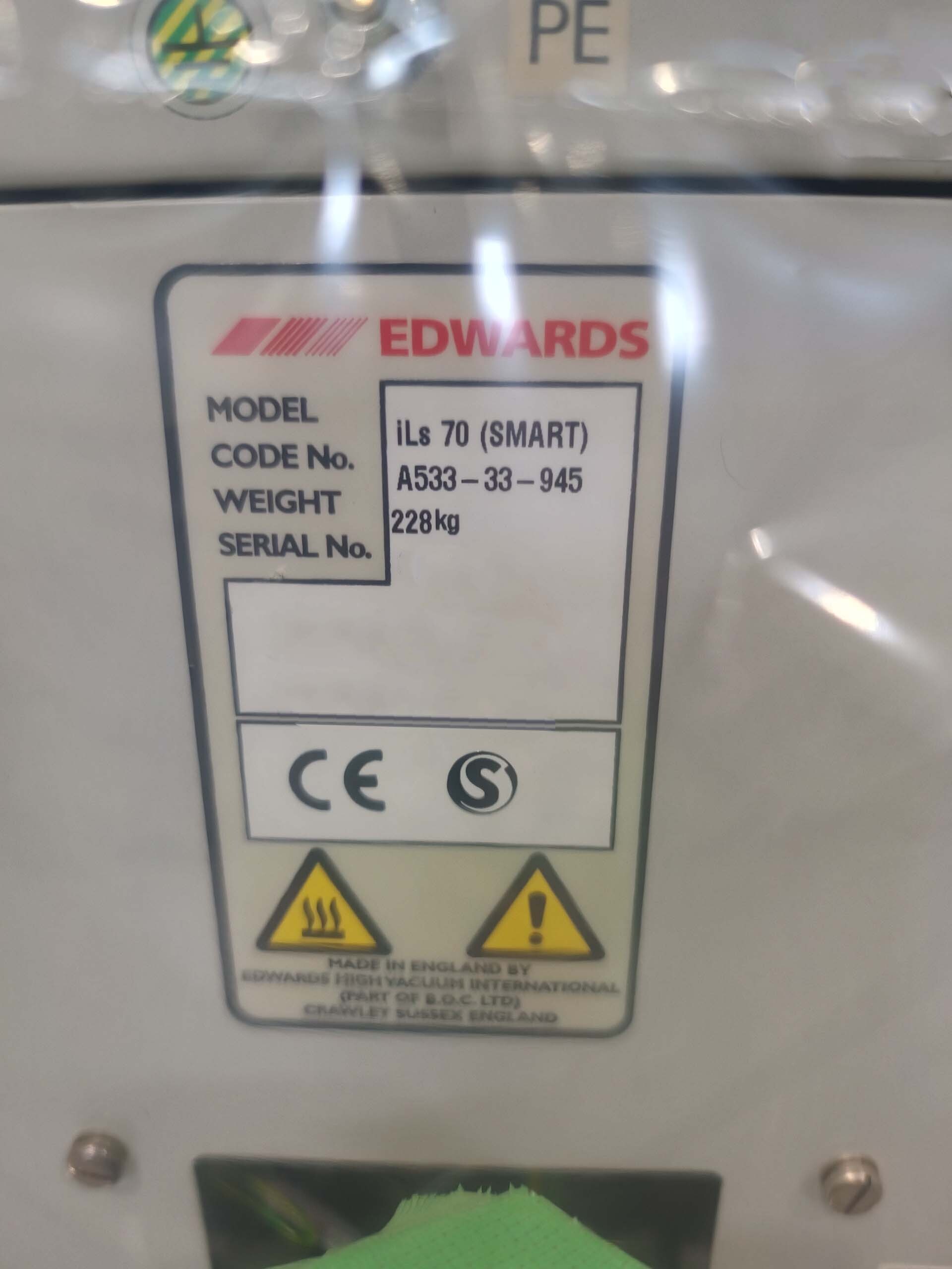 사진 사용됨 EDWARDS iLs70 판매용