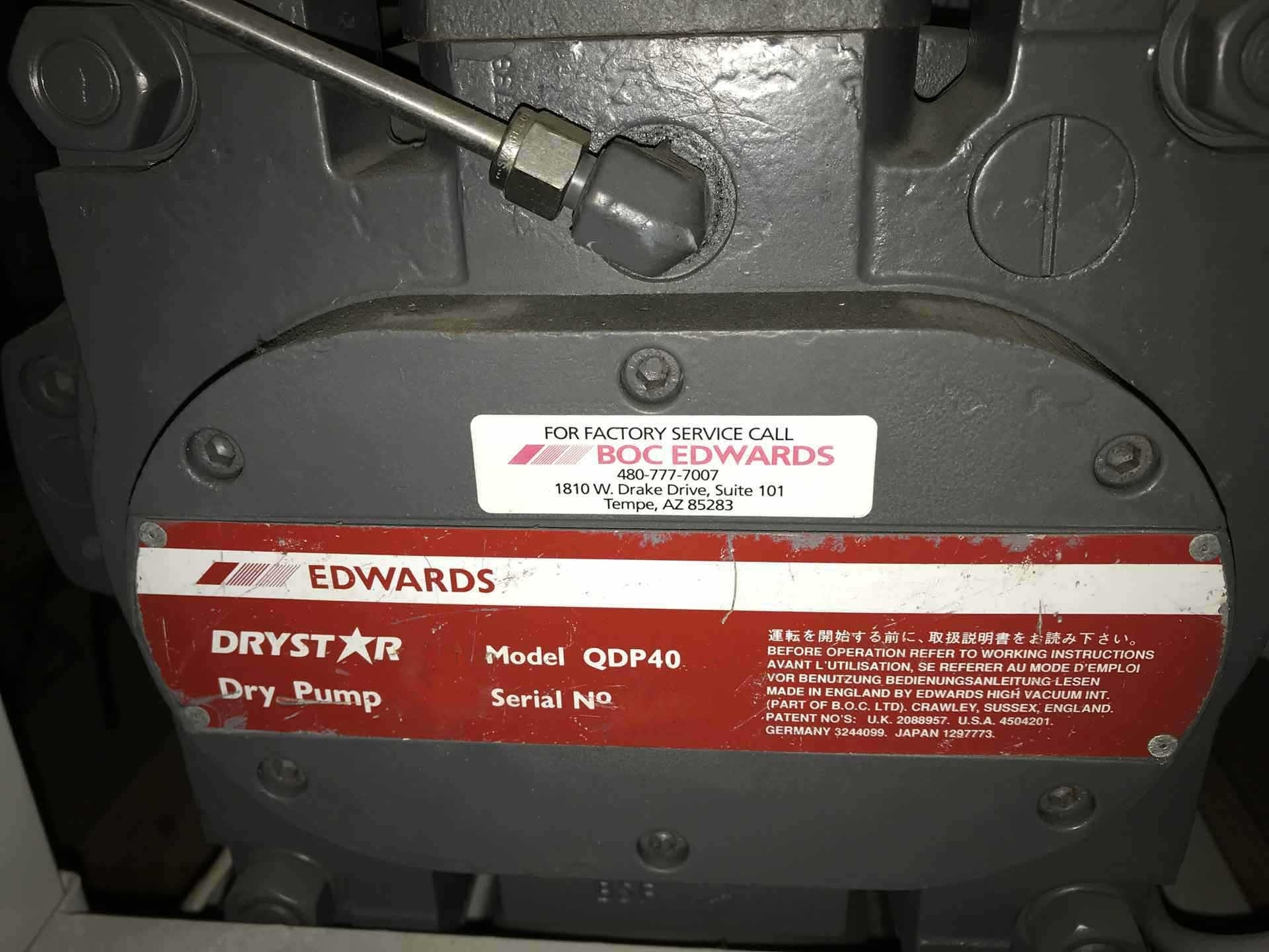 Photo Used EDWARDS QDP40 For Sale