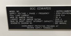圖為 已使用的 EDWARDS iQDP80 / QMB250 待售