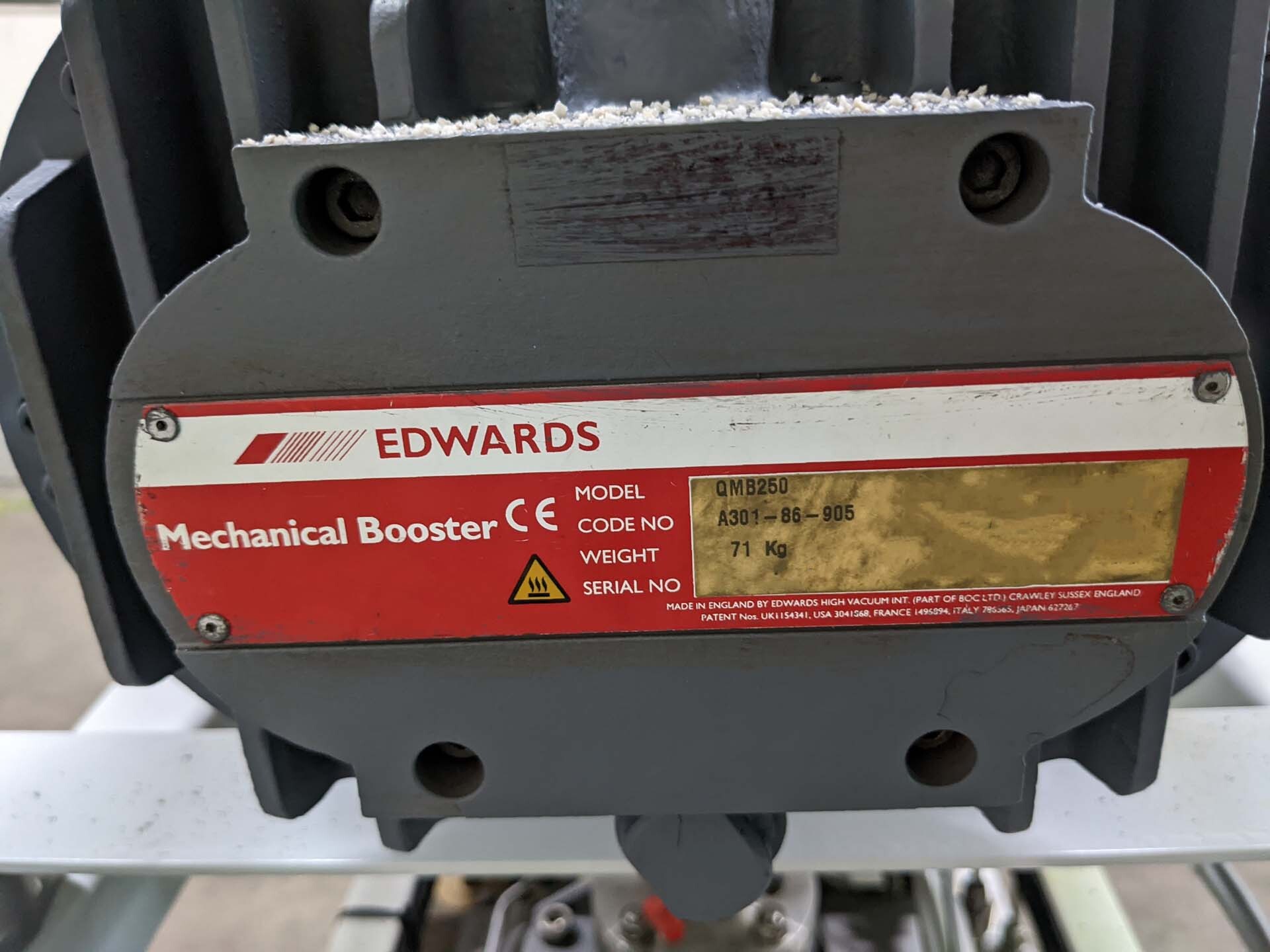 EDWARDS iQDP40 / QMB250 Pump used for sale price 293632496 > buy from CAE