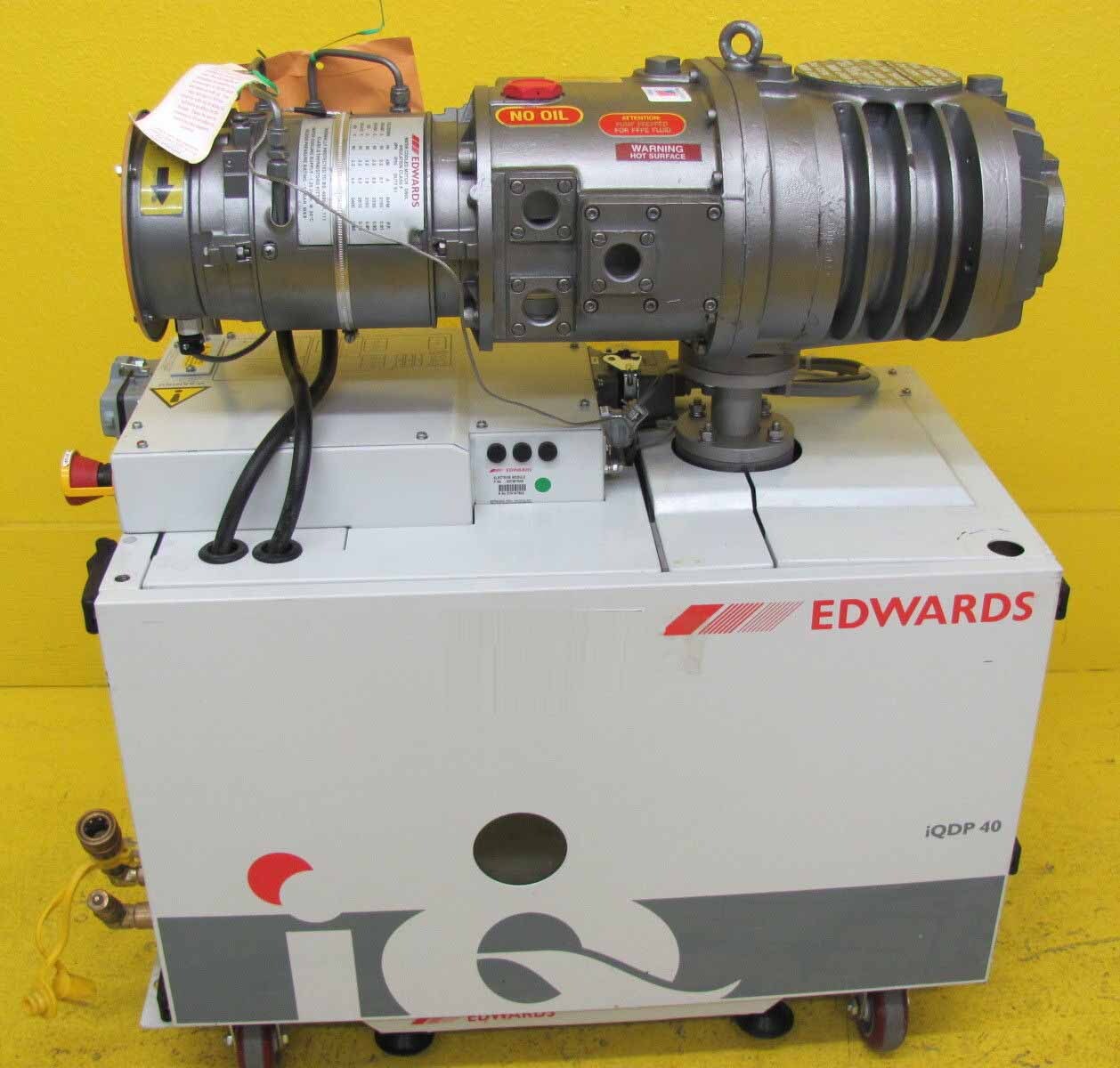 Photo Used EDWARDS iQDP40 / QMB250 For Sale