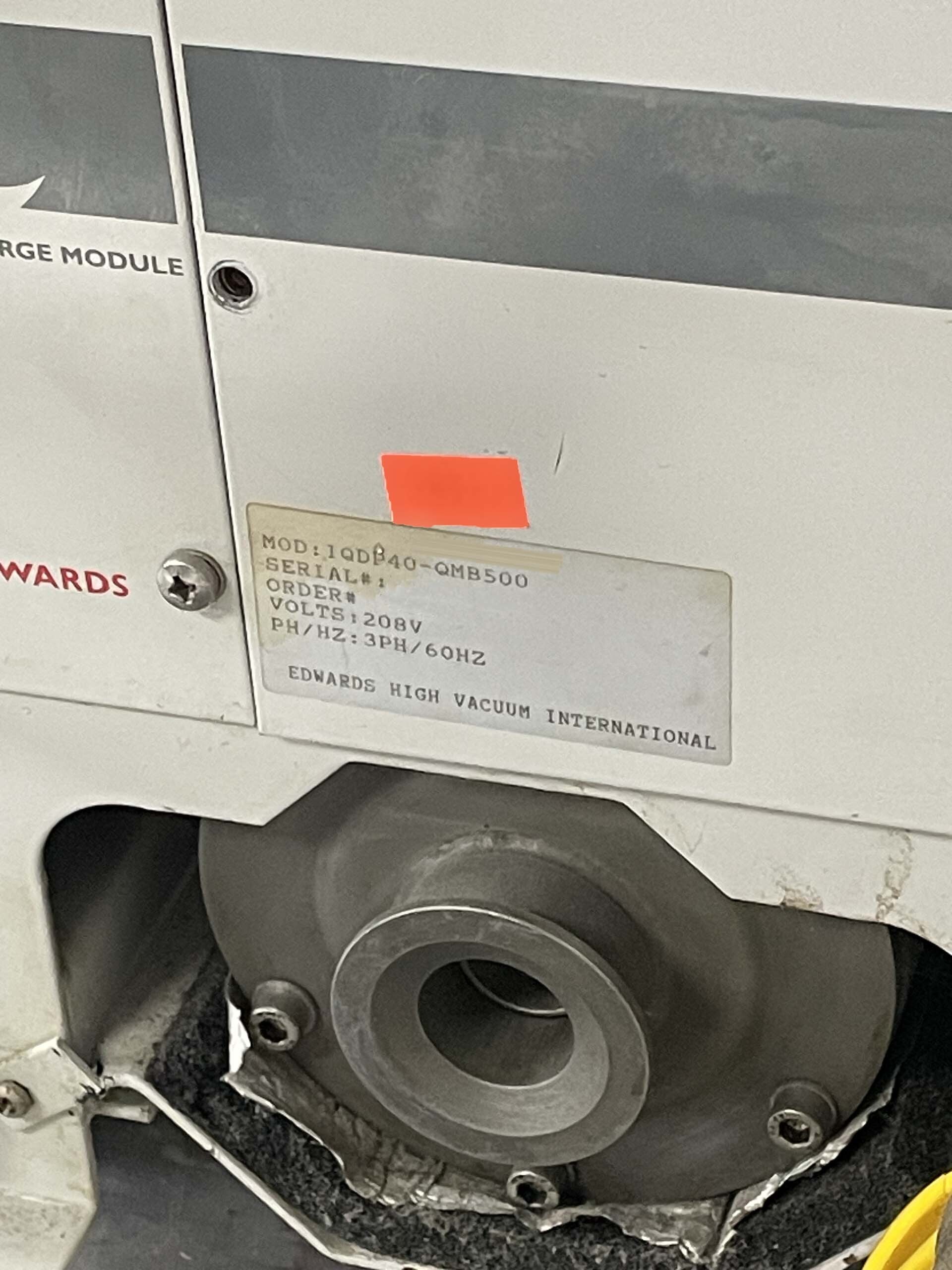 사진 사용됨 EDWARDS IQDP40 / QMB500 판매용