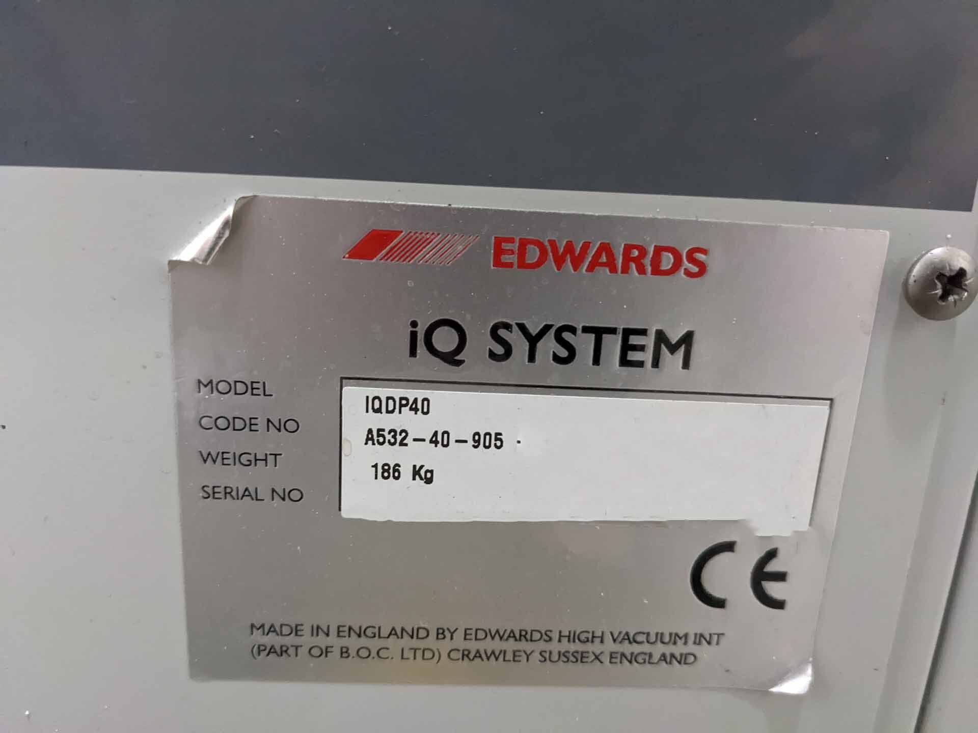 Photo Used EDWARDS iQDP40 For Sale