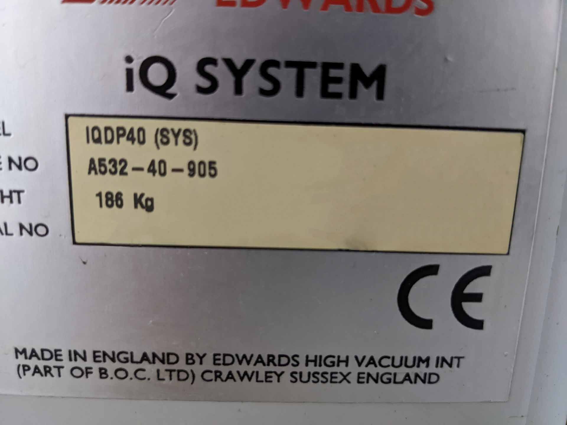 Photo Used EDWARDS iQDP40 For Sale