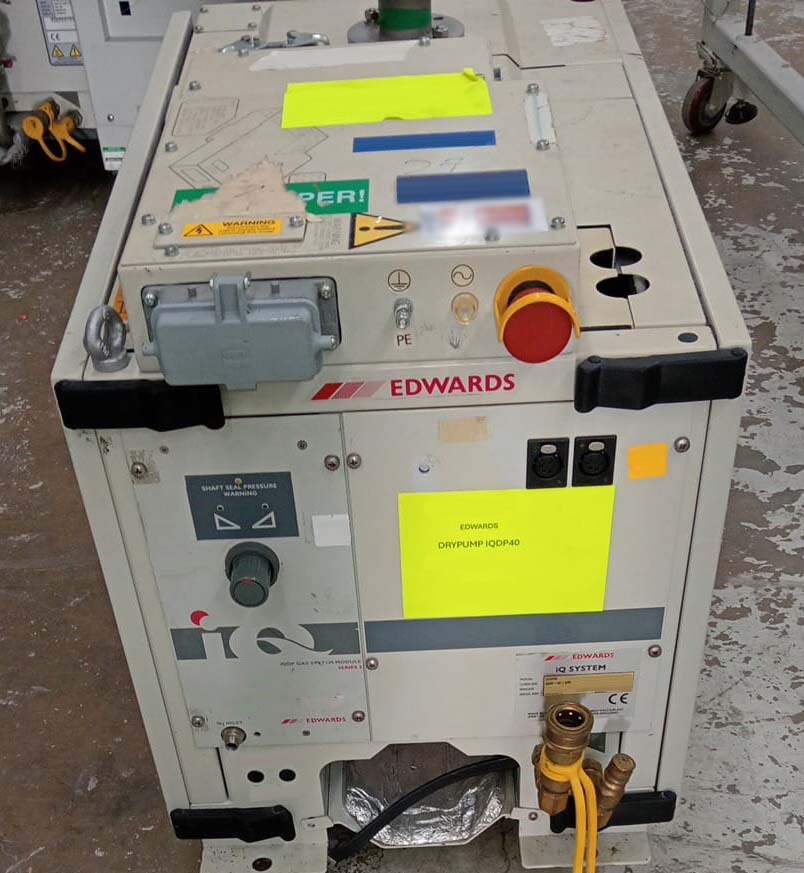 Photo Used EDWARDS iQDP40 For Sale