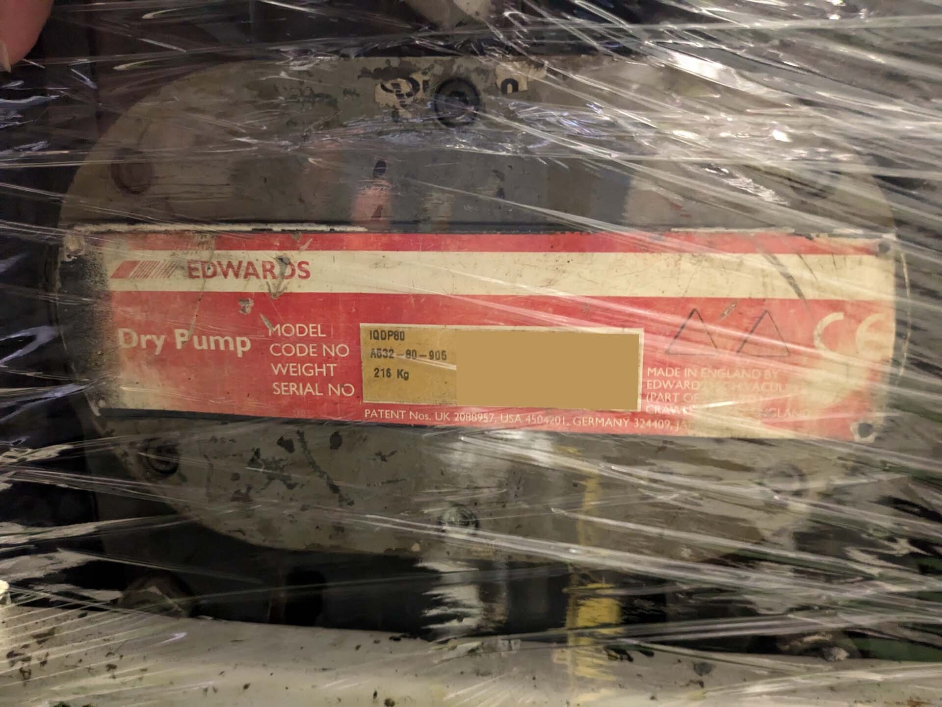 Photo Used EDWARDS iQDP80 / 500 For Sale