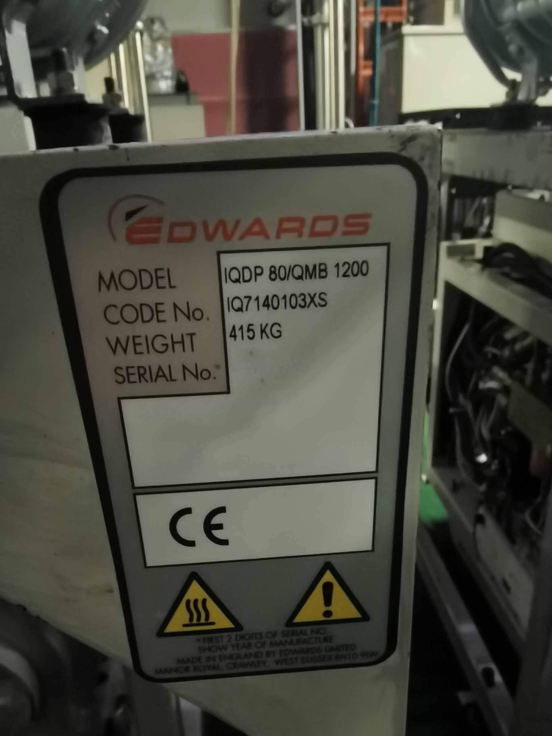 사진 사용됨 EDWARDS iQDP80 / QMB1200 판매용