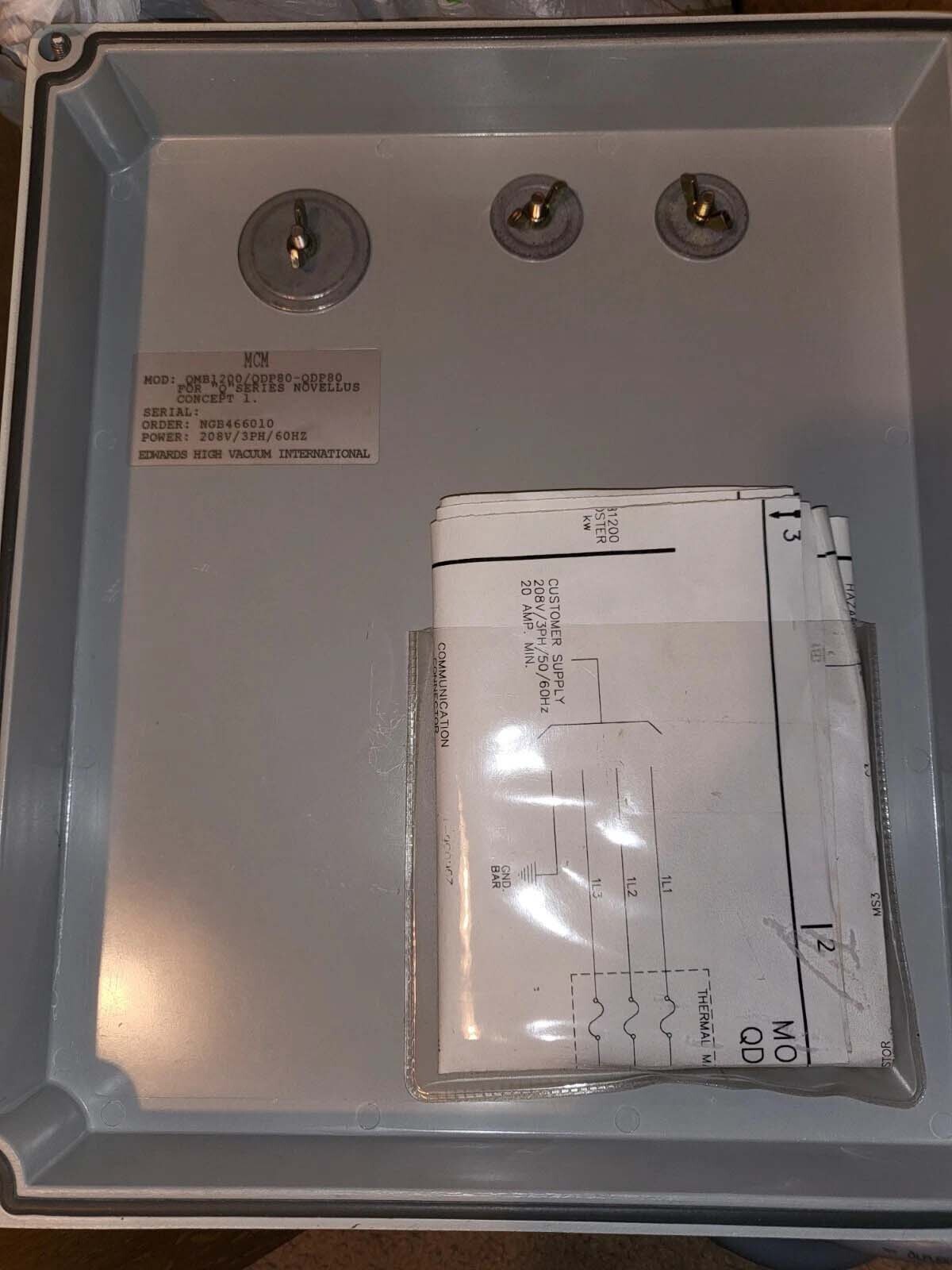图为 已使用的 EDWARDS iQDP80 / QMB1200 待售