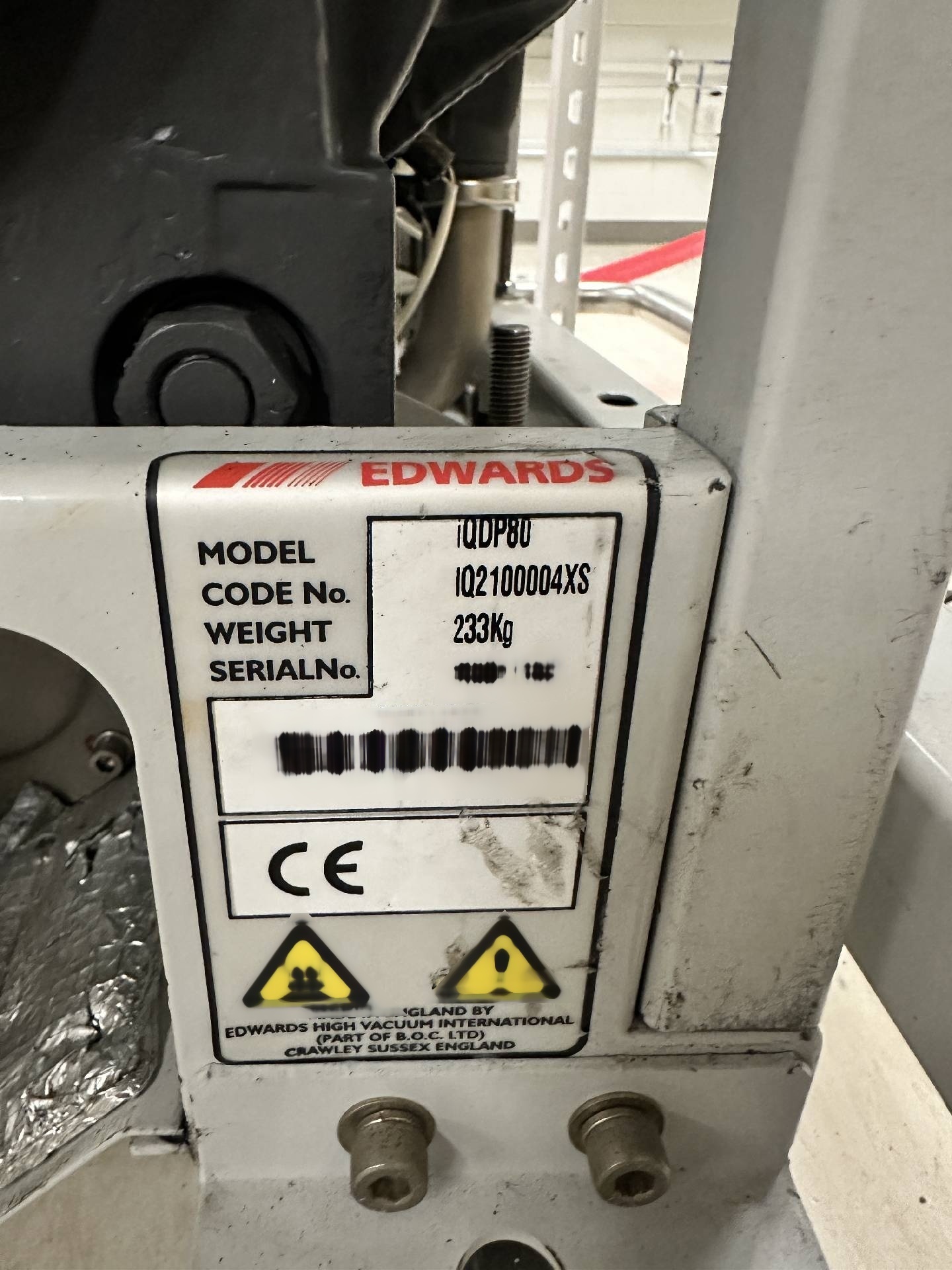 Foto Verwendet EDWARDS iQDP80 / QMB1200 Zum Verkauf