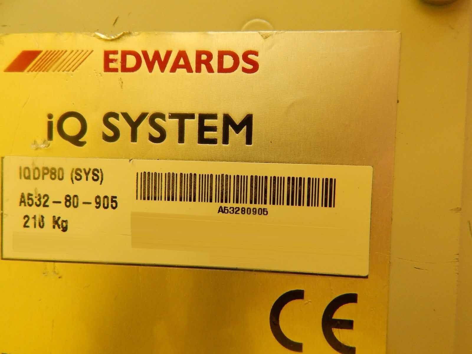 图为 已使用的 EDWARDS iQDP80 / QMB250 待售