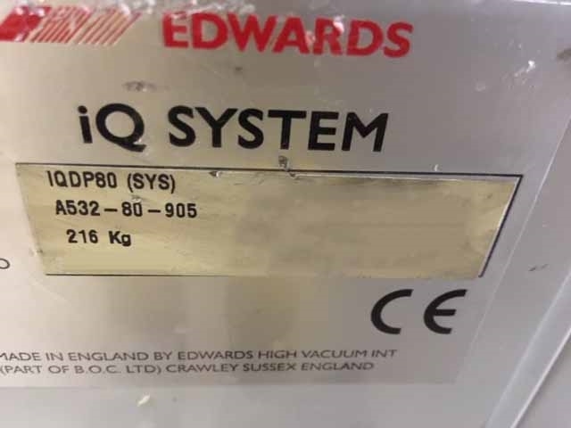 Photo Used EDWARDS iQDP80 For Sale