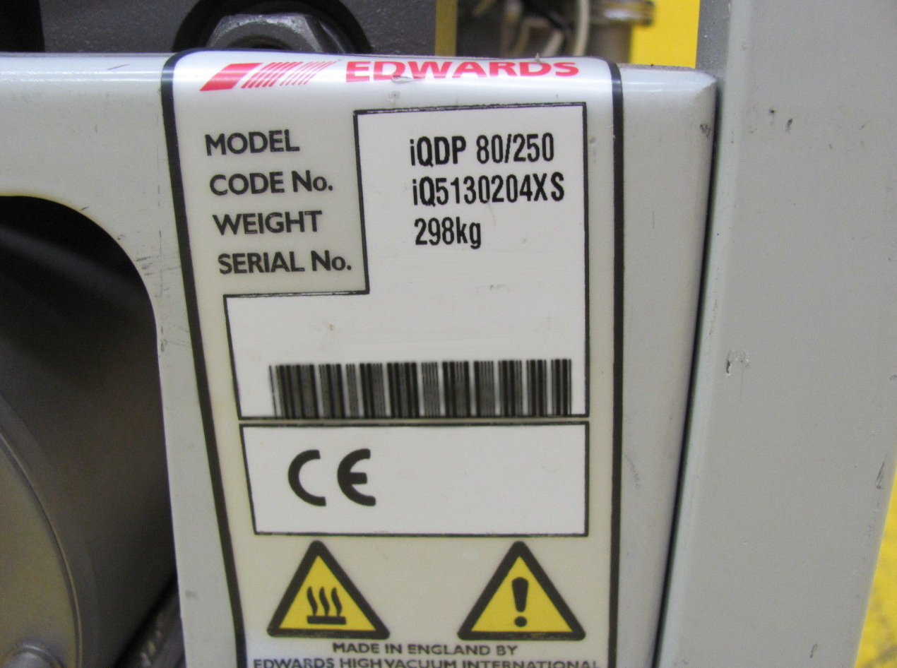 Photo Used EDWARDS iQDP80 For Sale