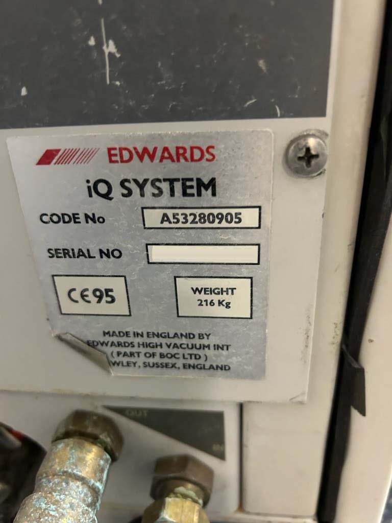 Photo Used EDWARDS iQDP80 For Sale