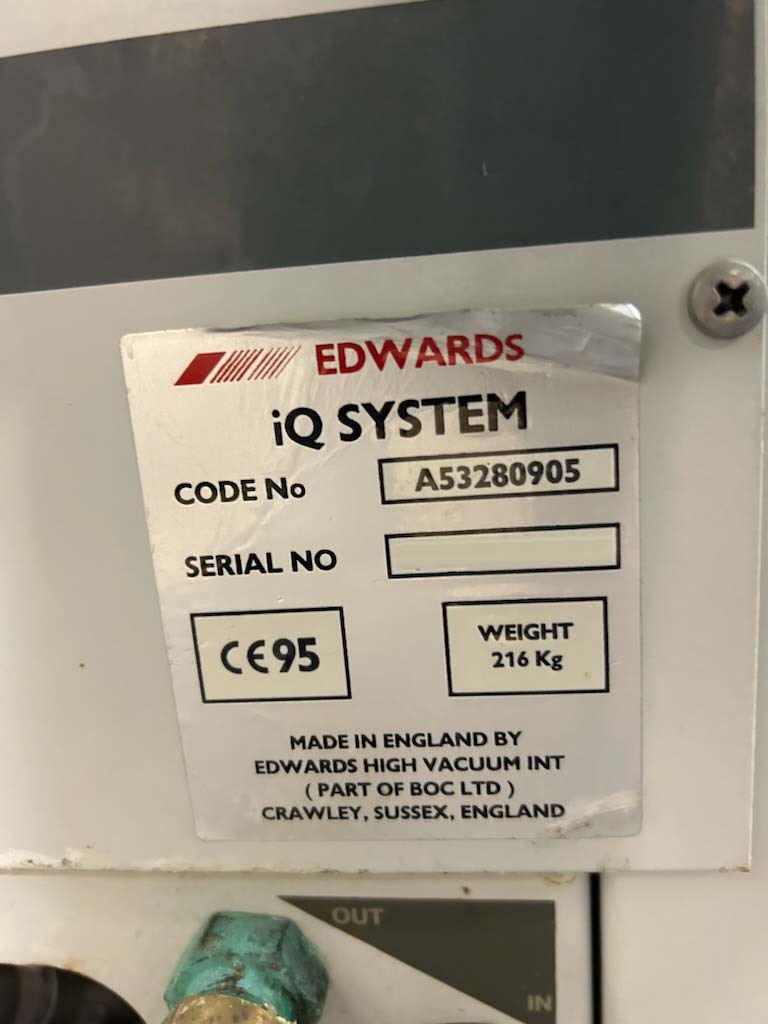 Photo Used EDWARDS iQDP80 For Sale