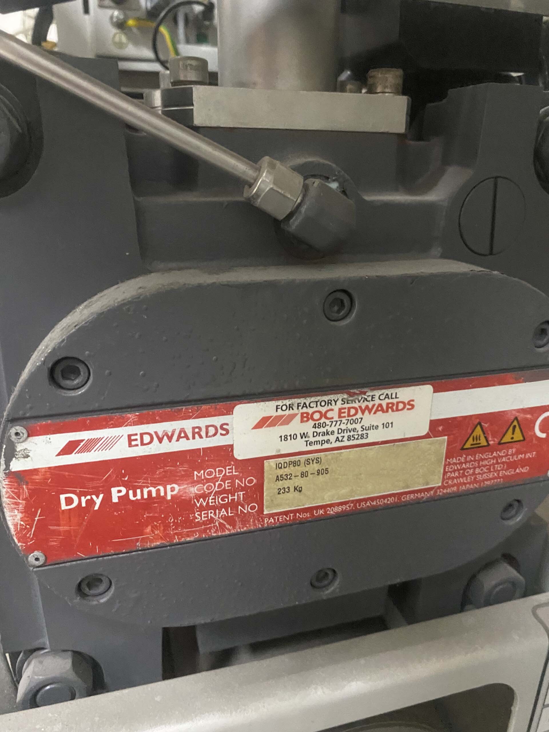 Foto Verwendet EDWARDS iQDP80 / QMB1200 Zum Verkauf