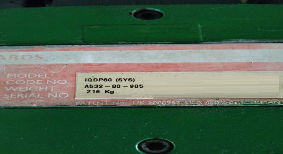 Photo Used EDWARDS iQDP80 For Sale