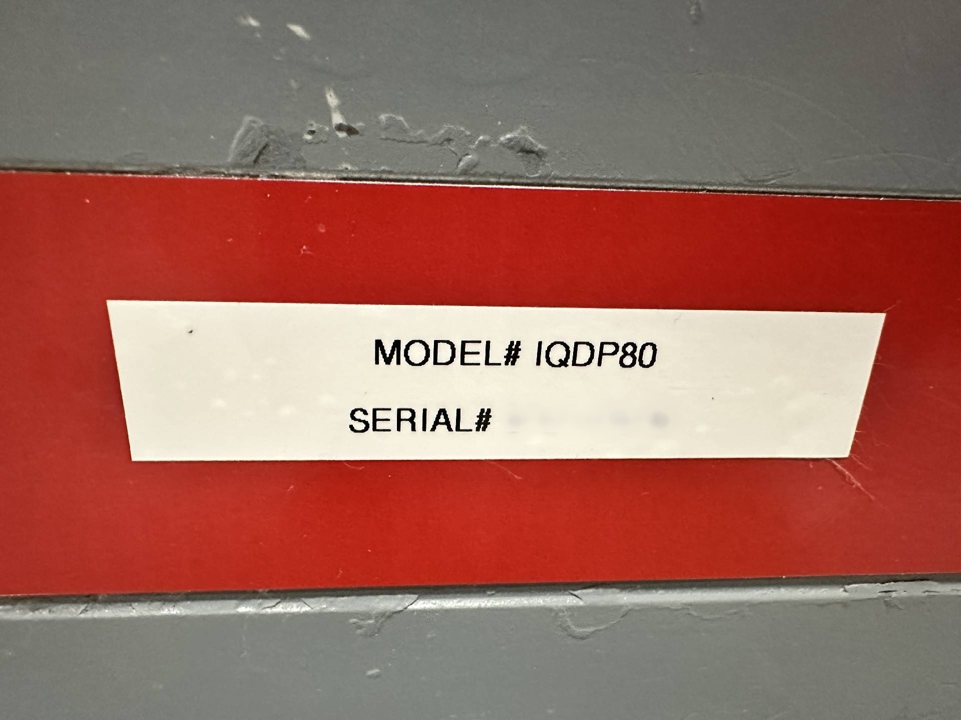 Photo Used EDWARDS iQDP80 For Sale