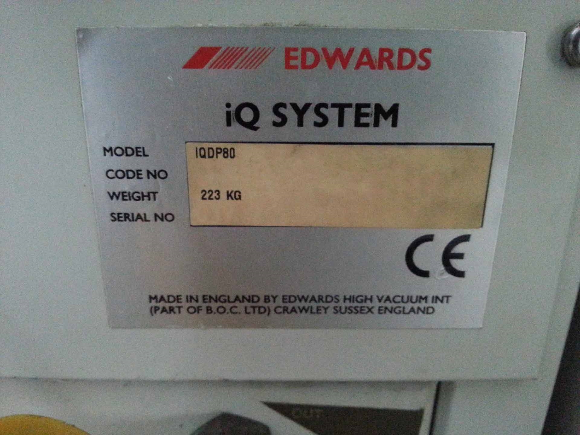 Photo Used EDWARDS iQDP80 For Sale