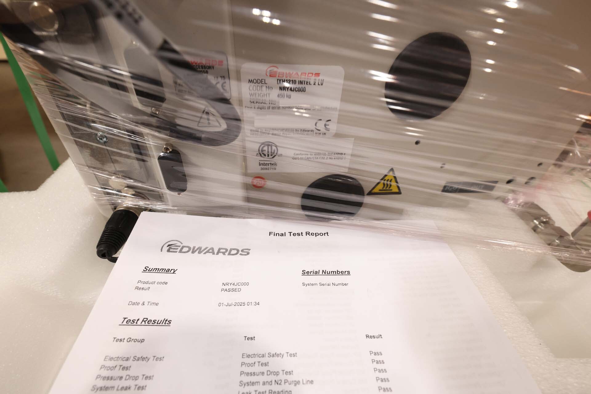 Foto Verwendet EDWARDS iXH1210 Zum Verkauf