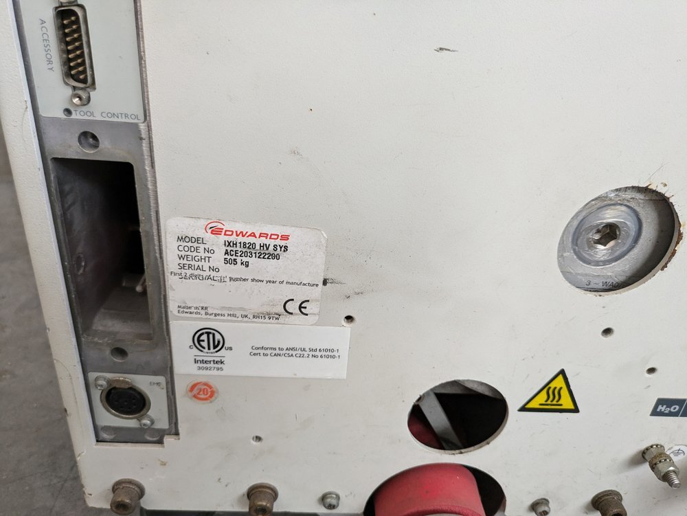 圖為 已使用的 EDWARDS iXH1820 待售