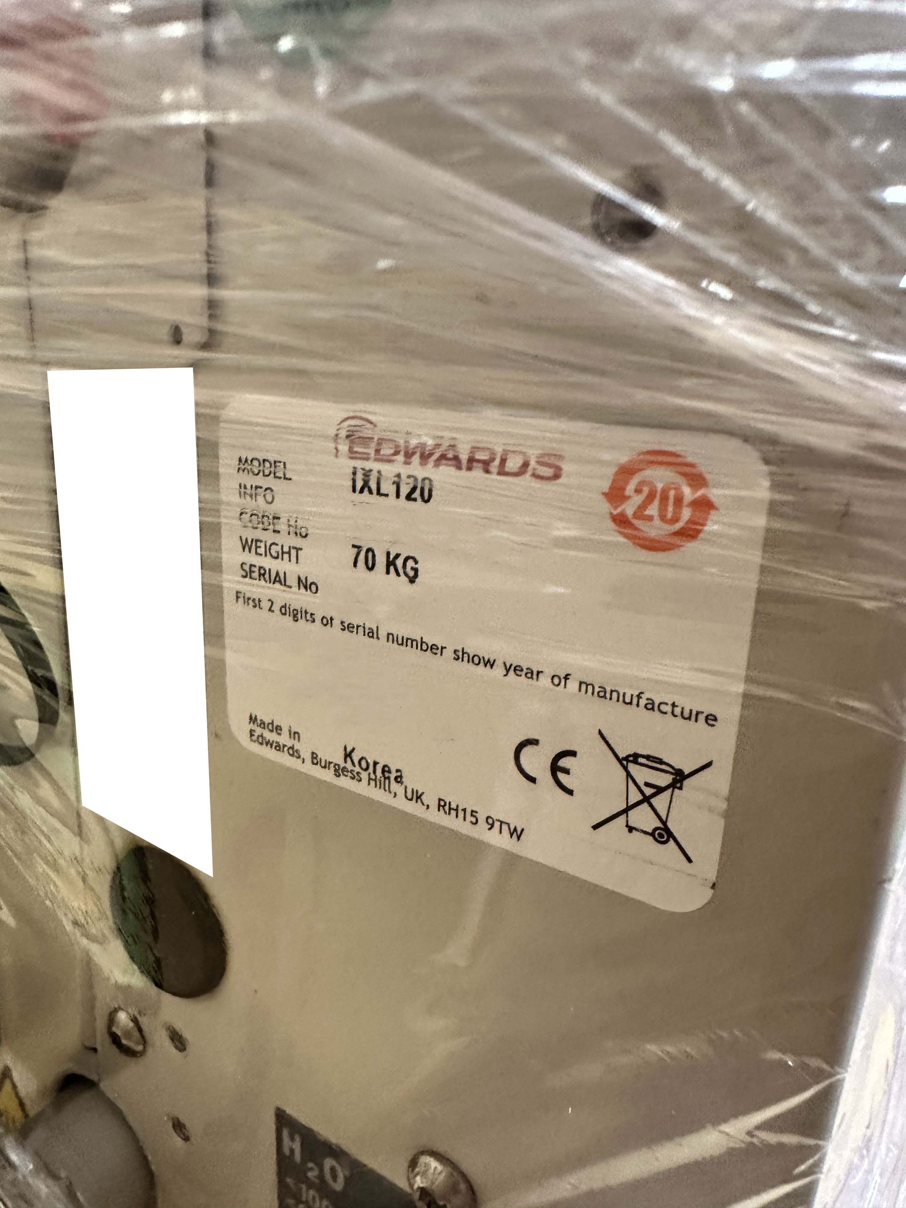 Foto Verwendet EDWARDS iXL120 Zum Verkauf