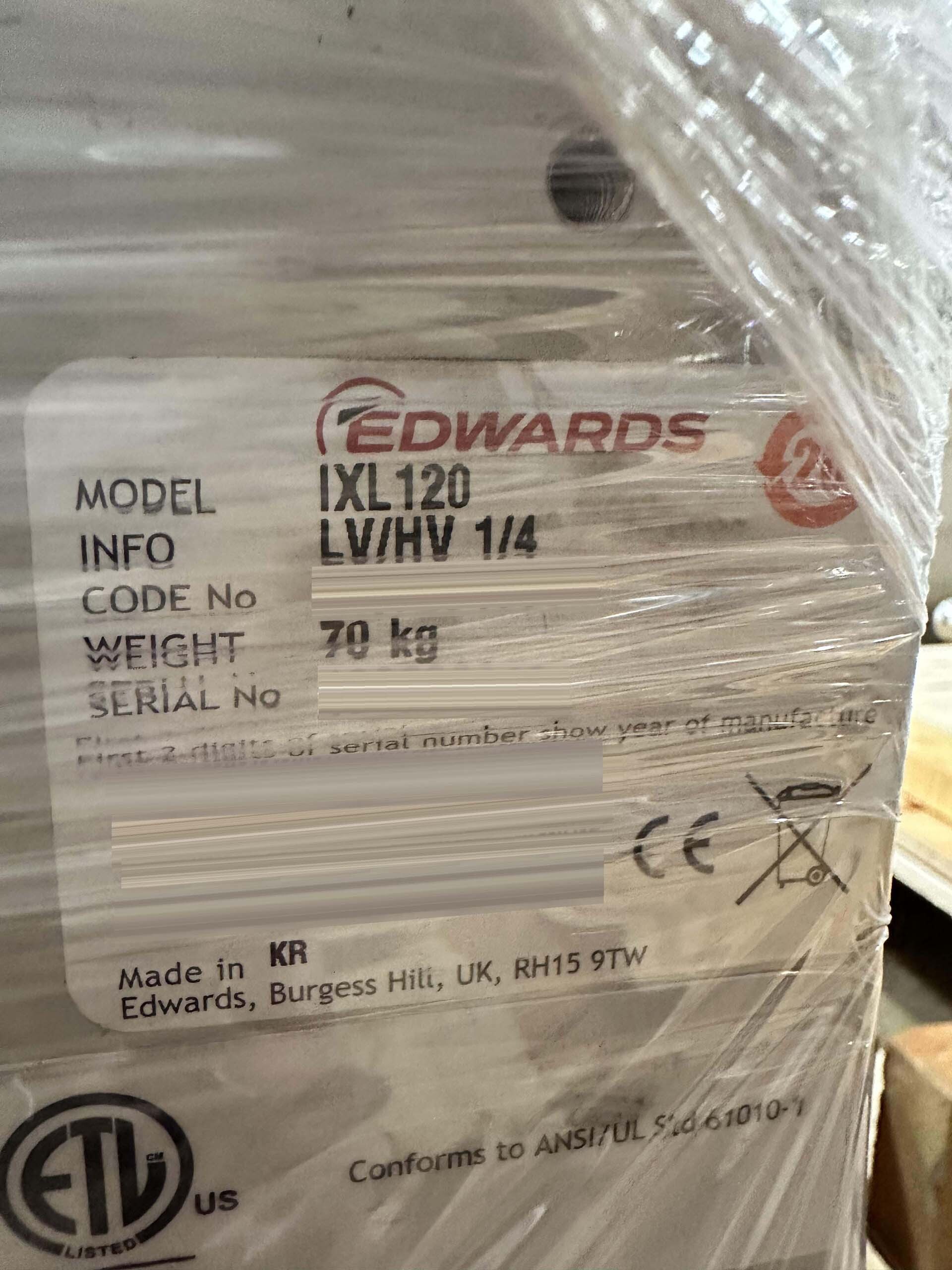 Foto Verwendet EDWARDS iXL120 Zum Verkauf