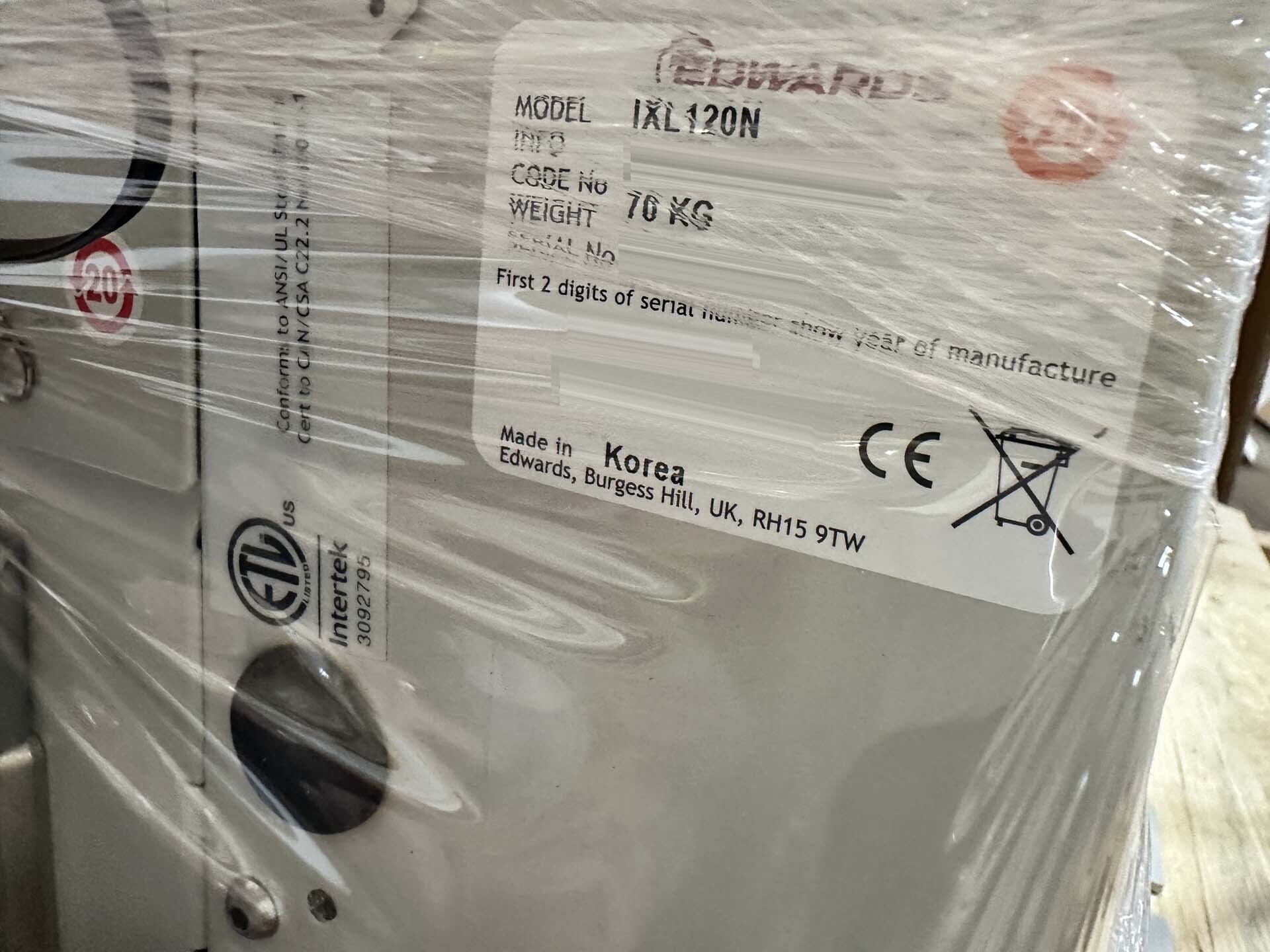 Foto Verwendet EDWARDS iXL120 Zum Verkauf