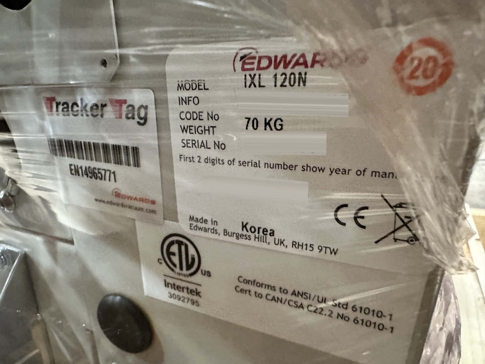 Foto Verwendet EDWARDS iXL120 Zum Verkauf