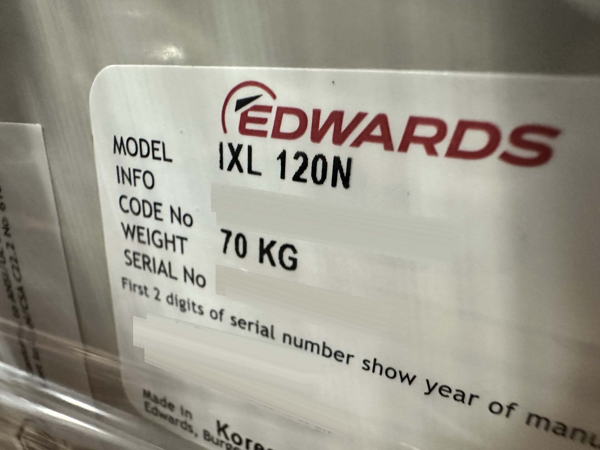 Foto Verwendet EDWARDS iXL120 Zum Verkauf