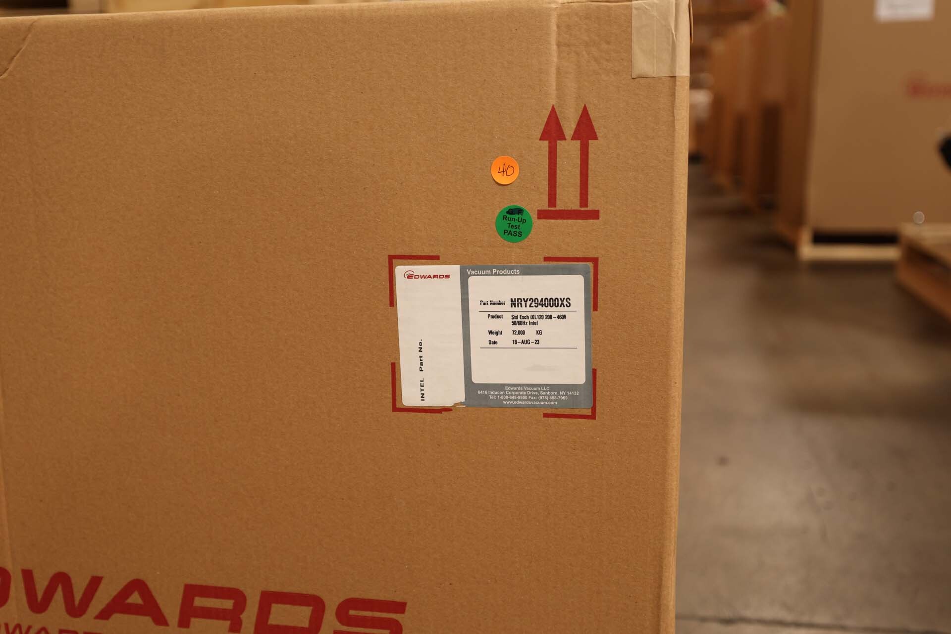 Photo Used EDWARDS iXL20 For Sale