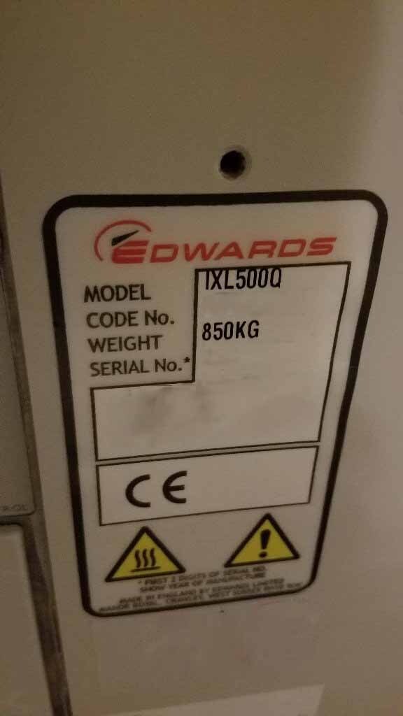 圖為 已使用的 EDWARDS iXL500Q 待售