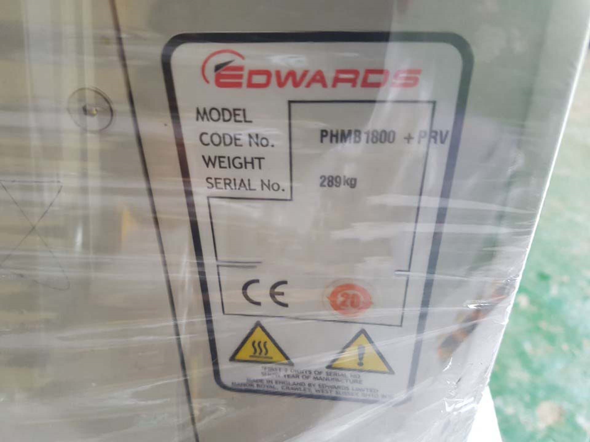 Photo Used EDWARDS PHMB 1800 For Sale